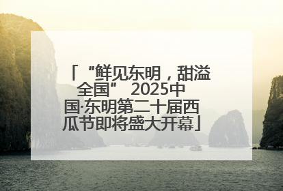 “鲜见东明，甜溢全国” 2025中国·东明第二十届西瓜节即将盛大开幕