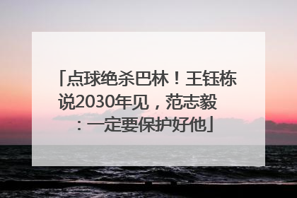 点球绝杀巴林！王钰栋说2030年见，范志毅：一定要保护好他