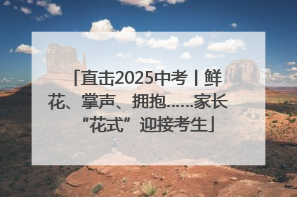 直击2025中考丨鲜花、掌声、拥抱……家长“花式”迎接考生