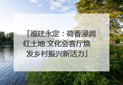 福建永定：荷香浸润红土地 文化会客厅焕发乡村振兴新活力