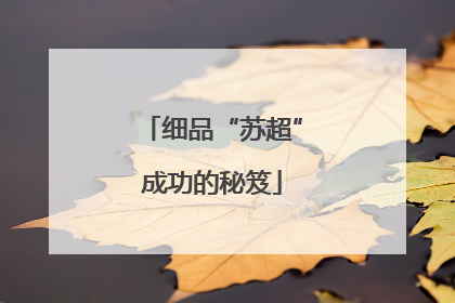 细品“苏超”成功的秘笈