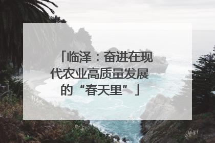 临泽：奋进在现代农业高质量发展的“春天里”