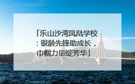 乐山沙湾凤凰学校：银龄先锋助成长，巾帼力量绽芳华
