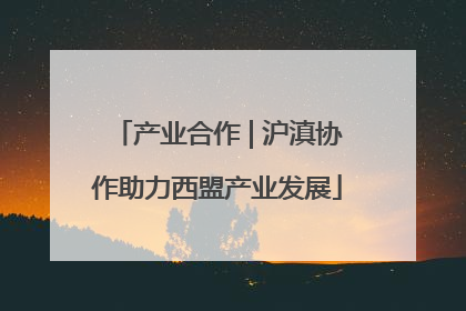 产业合作 | 沪滇协作助力西盟产业发展