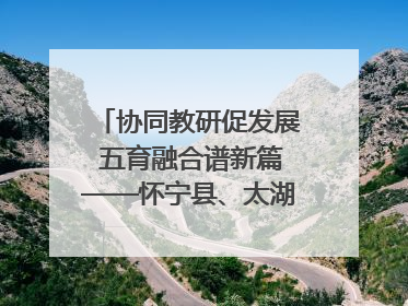 协同教研促发展 五育融合谱新篇——怀宁县、太湖县联合教研活动在月山镇中心学校成功举办