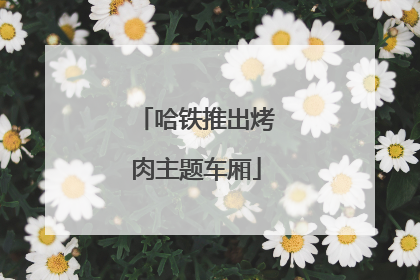 哈铁推出烤肉主题车厢