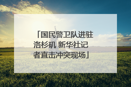 国民警卫队进驻洛杉矶 新华社记者直击冲突现场