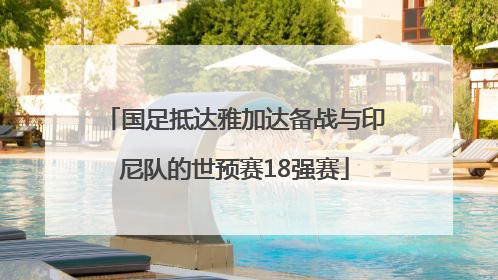 国足抵达雅加达备战与印尼队的世预赛18强赛