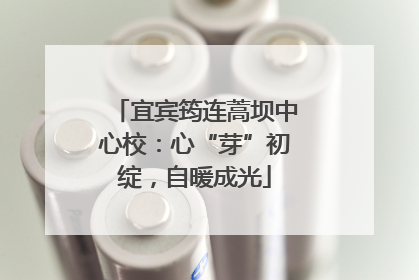 宜宾筠连蒿坝中心校：心“芽”初绽，自暖成光