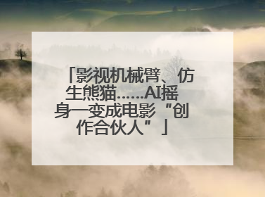 影视机械臂、仿生熊猫……AI摇身一变成电影“创作合伙人”