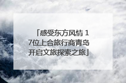 感受东方风情 17位上合旅行商青岛开启文旅探索之旅