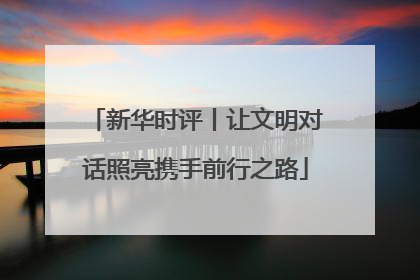 新华时评丨让文明对话照亮携手前行之路