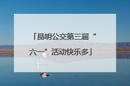 昆明公交第三届“六一”活动快乐多