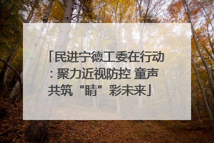 民进宁德工委在行动：聚力近视防控 童声共筑“睛”彩未来