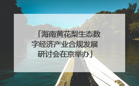 海南黄花梨生态数字经济产业合规发展研讨会在京举办