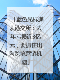 蓝色光标递表港交所：去年亏损近3亿元，要抓住出海跨境营销机遇
