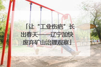 让“工业伤疤”长出春天——辽宁加快废弃矿山治理观察