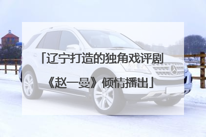 辽宁打造的独角戏评剧《赵一曼》倾情播出