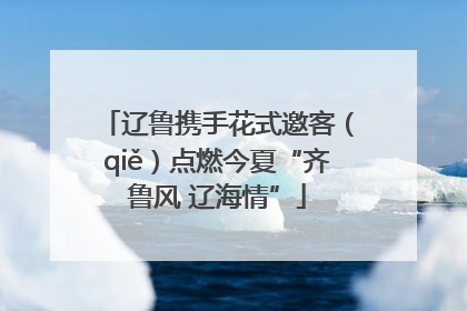 辽鲁携手花式邀客（qiě）点燃今夏“齐鲁风 辽海情”