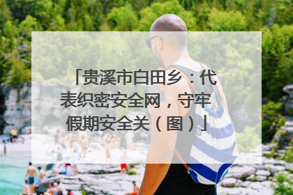 贵溪市白田乡：代表织密安全网，守牢假期安全关（图）