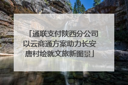 通联支付陕西分公司以云商通方案助力长安唐村绘就文旅新图景