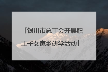 银川市总工会开展职工子女家乡研学活动