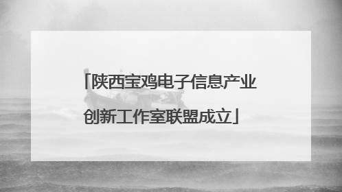 陕西宝鸡电子信息产业创新工作室联盟成立