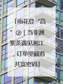 雨花登“高”②｜当非洲紫茶遇见湘江，订单里藏着共富密码