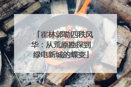 霍林郭勒四秩风华：从荒原勘探到绿电新城的蝶变